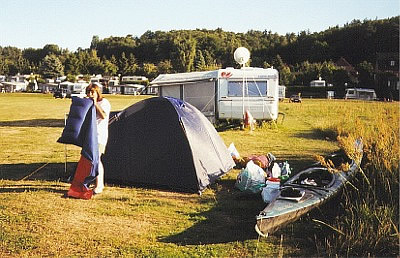 ELBE-km 535 - Campingplatz Klein Kuehren