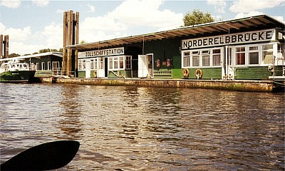 ELBE-km 618,5 - Norderelbe-Zollstation (1999)
